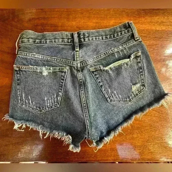 Agolde “Parker” Distressed Jean Shorts Size 26 - Picture 9 of 15